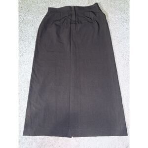 TALBOTS Petites Women's Rayon Blend Stretch Straight Pencil Skirt‎ Slit Size 10P